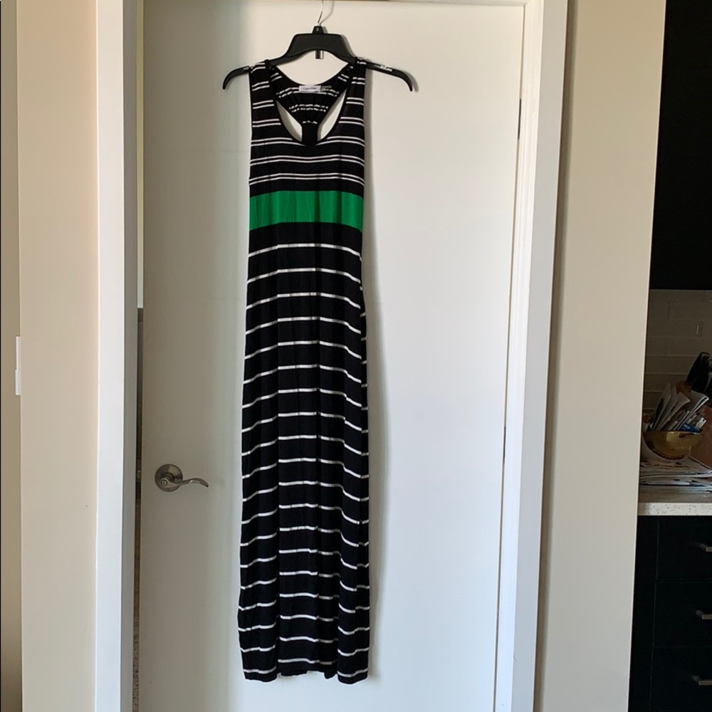 calvin klein maxi dress